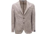 8145AG Giacca Uomo Angelo Nardelli/Bastianello Brown Pied De Poule Jacker Men