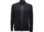 7911AQ Cardigan Uomo Daniele Fiesoli Man Wool Blend Sweater Blue