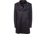 4015AP Cappotto Uomo Patrizia Pepe Man Wool Coat Blue Navy
