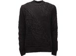 1655AR Maglione Uomo Paolo Pecora Man Wool Sweater Black