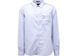 9577AQ Camicia Uomo OFFICINA36 Man Cotone Shirt Sky Blue