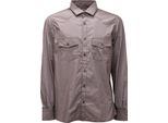 9728AQ Camicia Uomo Mazzarelli Man Shirt Grey