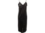 8205AQ Abito Donna TWIN-SET Woman Dress Black Effect Leather