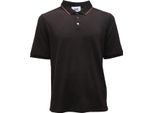 0776AS Polo Uomo Alpha Studio Man Silk/Cotone Polo-Shirt Black