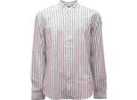 3713AR Camicia Uomo Alessandro Boni Slim Fit Man Shirt White/Black