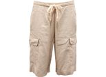 6258Av Bermuda Cargo Uomo Imperial Man Linen Blend Shorts