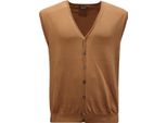 0285Av Gilet Uomo Arovescio Man Cotone Sleeveless Sweater