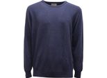 9183Av Maglione Uomo Brooksfield Man Wool Sweater Blue