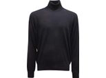 5643Az Dolcevita Uomo Become Man Wool Blend Roll Neck Sweater Blue