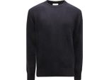 5377Az Maglione Uomo Become Man Wool Blend Sweater Blue