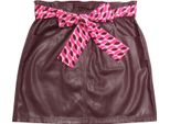 6407Az Gonna Bimba Liu Jo Kids Girl Eco-Leather Skirt