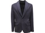 9887Au Giacca Uomo Paolo Pecora Man Jersey Jacket Blue