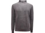 8901Av Maglione Uomo Alpha Studio Man Wool Mid-Zip Sweater