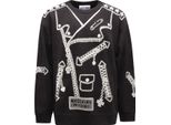 4552Au Felpa Uomo Moschino Couture Man Sweatshirt Black