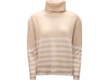 3010Az Dolcevita Donna Brebis Noir Woman Turtleneck Wool Blend Sweater