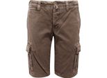 L2049 Bermuda Cargo Uomo Icon Man Vintage Effect Shorts