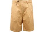 I8398 Bermuda Uomo Paolo Pecora Man Linen Mix Shorts