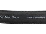 I7712 Cintura Uomo Gianmarco Venturi Man Vintage Effect Belt Dark Gray