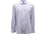 L1364 Camicia Riga Uomo Bordoni Man Cotone Striped Shirt
