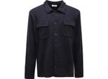 M8412 Cardigan Uomo Become Man Wool Blend Sweater Blue