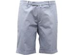 6216AH Bermuda Uomo Briglia Light Blue Textured Cotone Shorts Man