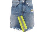 M5758 Gonna Donna Pinko Striatus Woman Denim Skirt