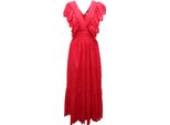 N6786 Abito Sangallo Lungo Donna No Secrets Woman Cotone Dress