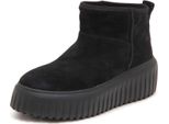 N4091 Stivaletto Donna Hogan H-Stripes Boot Woman Eco-Fur Inside