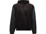 M6785 Felpa Uomo Neil Barrett Man Sweatshirt Black/Grey