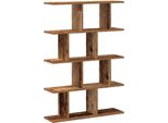 Vidaxl Scaffale A Cubo A 12 Scomparti In Legno Vecchio A Base Di Legno