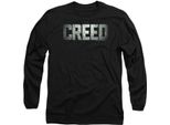 Creed - T-Shirt Unisex Uomo/Donna, Manica Lunga TV22118 (Xl) (Nero)