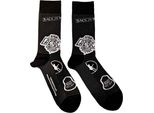 Ac/Dc - Calzini Alla Caviglia Per Uomo/Donna Unisex RO14627 (37 Eu - 40,5 Eu) (Nero)