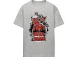 Daredevil - Maglietta "Born Again"" Da Donna, Screziata TV23225 (Xxl) (Grigio Screziato)"