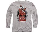 Daredevil - Maglietta "Born Again"" Per Uomo/Donna Unisex, Screziata, Manica Lunga TV23251 (L) (Grigio Screziato)"