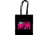Cacciatori Di Demoni K-Pop - Borsa Da Viaggio, Saja Boys PM12569 (Taglia Unica) (Nero/Rosa)