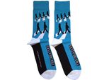The Beatles - Calzini Alla Caviglia "Abbey Road"" Per Uomo/Donna Unisex RO14631 (37 Eu - 40,5 Eu) (Blu)"