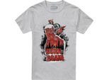 Daredevil - Maglietta "Born Again"" Per Uomo/Donna Unisex, Screziata TV23252 (L) (Grigio Screziato)"