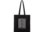 Joy Division - Borsa Tote "Unknown Pleasures"" RO14623 (Taglia Unica) (Nero)"