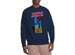 Marvel Comics - Maglietta "Amazing Grandad"" Da Uomo TV23495 (L) (Navy)"