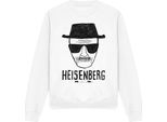 Breaking Bad - Felpa "Heisenberg"" Per Uomo/Donna Unisex TV23532 (L) (Bianco)"