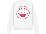 Sesame Street - Felpa Per Uomo/Donna Unisex TV23669 (M) (Bianco)