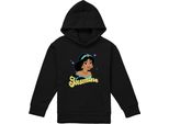 Disney Princess - Felpa Con Cappuccio Per Bambini TV23279 (152-158) (Nero)