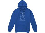 Sesame Street - Felpa Con Cappuccio "Simple Cookie"" Per Uomo/Donna Unisex TV23257 (L) (Royal Blue)"