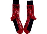 Slipknot - Calzini Alla Caviglia "Tribal S"" Per Uomo/Donna Unisex RO14685 (37 Eu - 40,5 Eu) (Rosso)"
