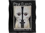 Pink Floyd - Coperta "The Division Bell"", Setosa, Morbidissima TV23557 (Taglia Unica) (Nero/Bianco)"