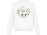 Sesame Street - Felpa Uomo/Donna Unisex TV23314 (Xl) (Bianco)