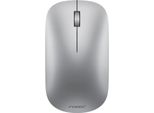 Inf Mouse Wireless Dual Mode 2.4G Bluetooth - Click Silenzioso, Dpi Regolabile D'argento