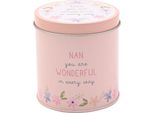 Celebrations - Portacandele "Love Life Nan"" WD3212 (Taglia Unica) (Rosa)"