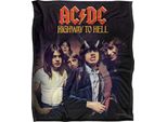 Ac/Dc - Coperta "Highway To Hell"", Setosa, Supermorbida TV23800 (Taglia Unica) (Colorato)"