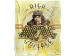 Ac/Dc - Coperta Batik "High Voltage"", Setosa, Super Morbida TV23819 (Taglia Unica) (Multicolore)"
